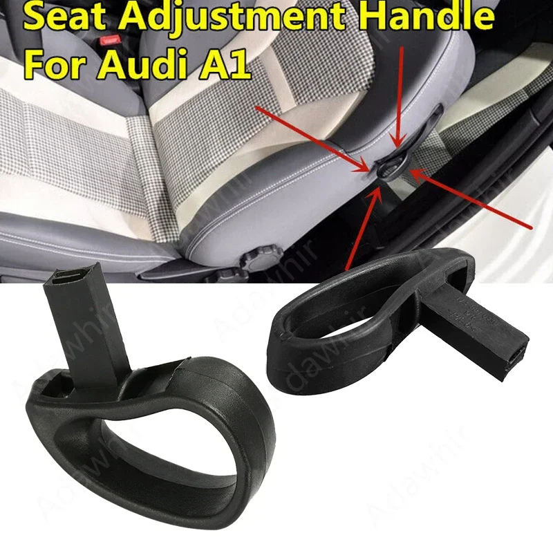 1Pair Seat Tilt Release Handles Passenger Side LHD Seat Lift Tilt Release Pull Handle Fit For VW Golf Polo Bora Lupo For Audi A1