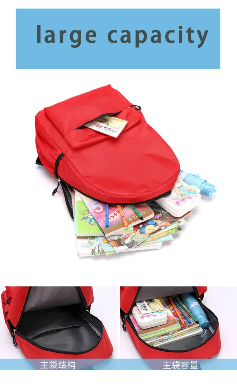 The Amazing Digital Circus Backpacks Anime Pomni High-capacity Knapsacks Kid Shoulders Bags Game School Bags Supplies Party Gift view 6