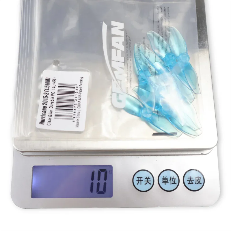 نوع جديد 4 أزواج GEMFAN 2015 إعصار 2X1.5 2-Blade PC مراوح 1.0 مللي متر/1.5 مللي متر ffor RC Meteor85 FPV سباق الطائرة بدون طيار 1103 أجزاء المحرك