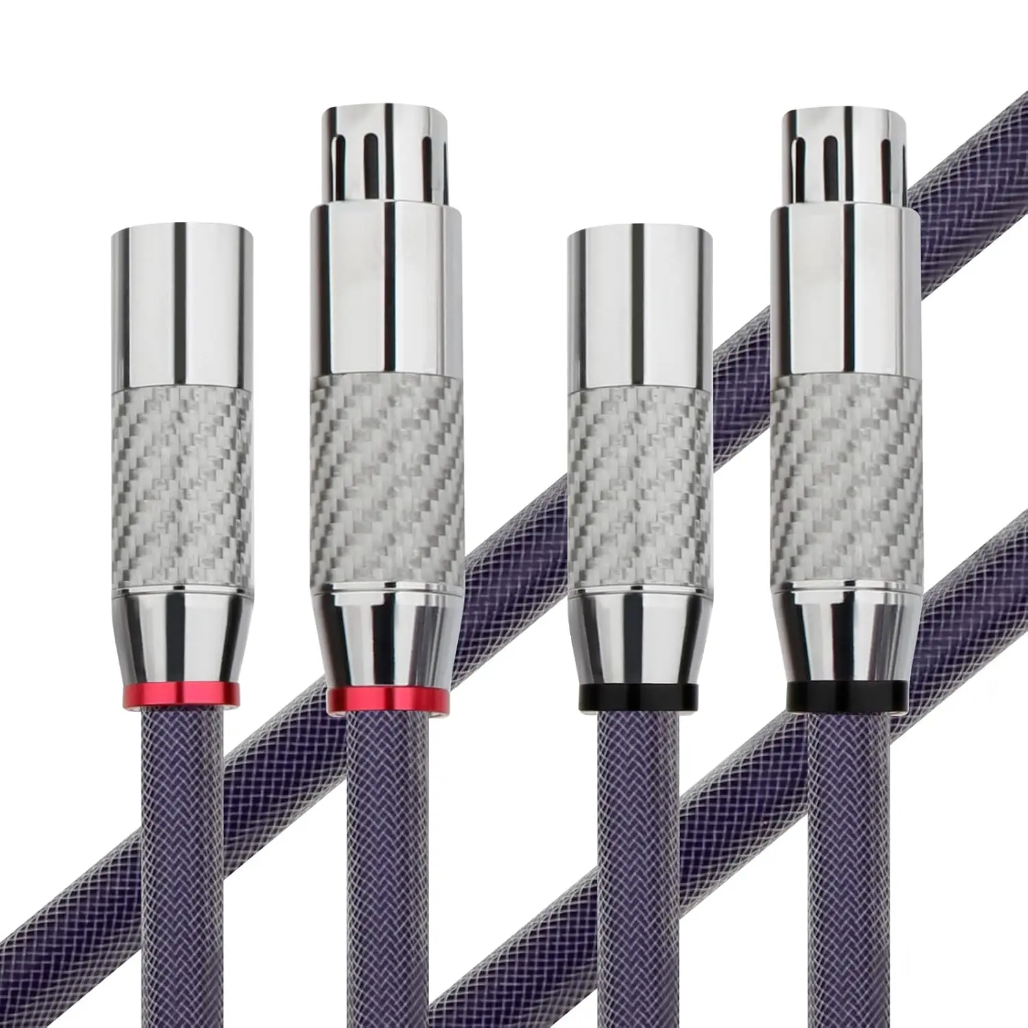 Preffair Hi-end XLR Cable Audio Cable 18 AWG Microphone Cable 3-Pin XLR Male to Female 8N OCC Stereo Cable with Connector