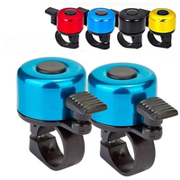 Multicolor Bicycle Bell Aluminum Alloy Road MTB Bike Safety Warning Alarm Cycling Handlebar Bell Ring Horn Cycling Accessories