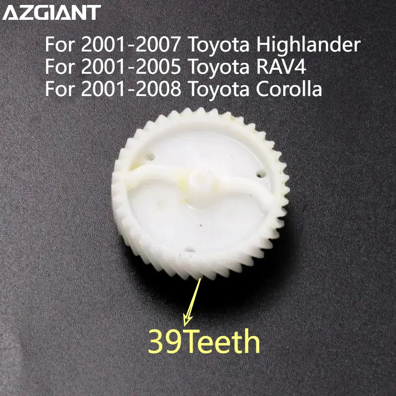 

39T Car Central Door Lock Gears For Toyota Highlander 2001-2007 RAV4 2001-2005 Corolla 2001-2008 automobil parts accessories