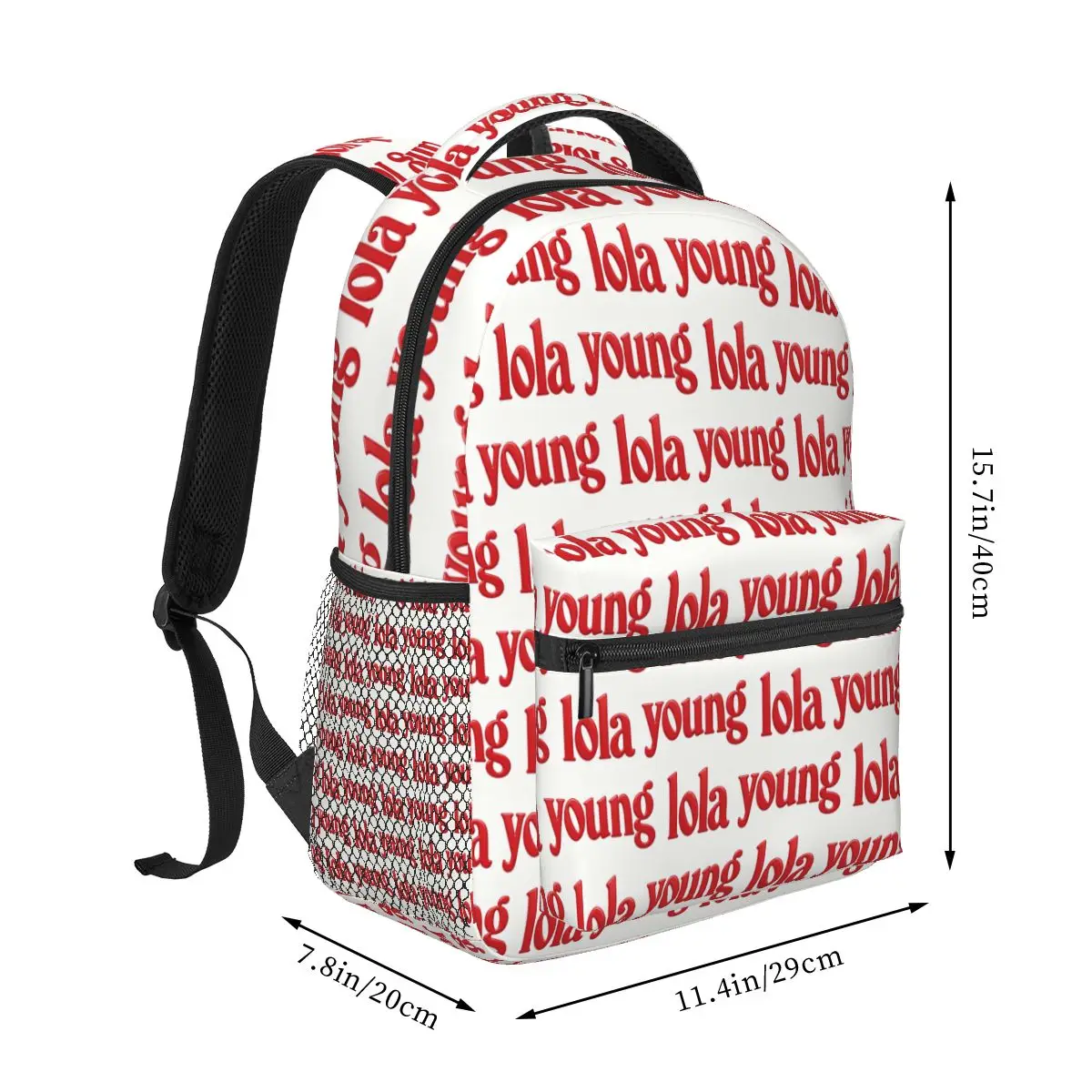 Lola Young Spiders Backpack Student Boys Girls BookBag Children School Bag Computer Shoulder Bags for Men Women