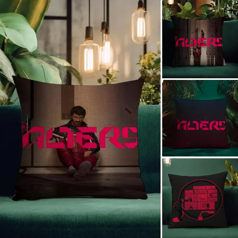 TV Series Outer Banks Cushion Cover Natural Linen Pillowcase Set Cushion Cover for Sofa Bedroom Chair