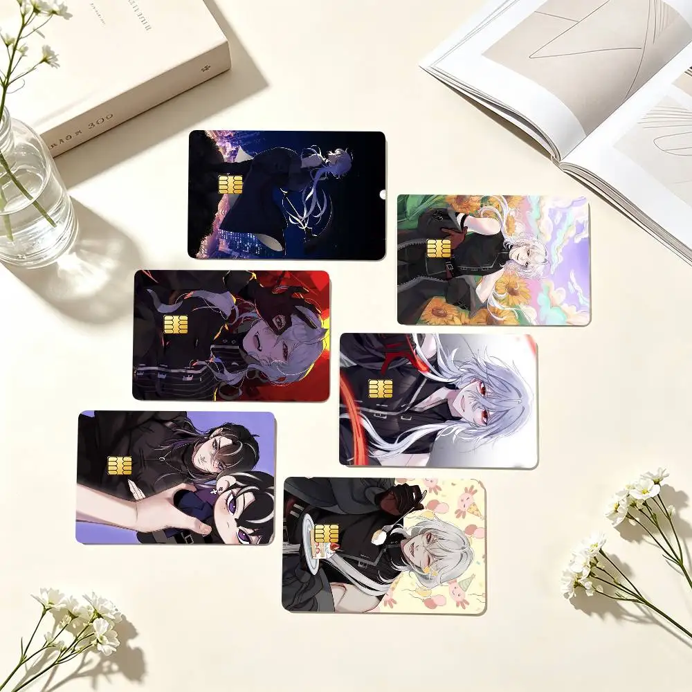 A-A Date with Death Game Credit Card HD Stickers Small Chip Waterproof Sticker Game Card Decal Gift