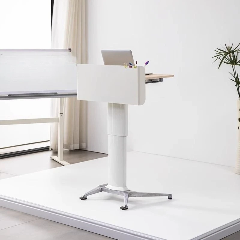Lowering podium Speaking podium Classroom Meeting room Movable small podium