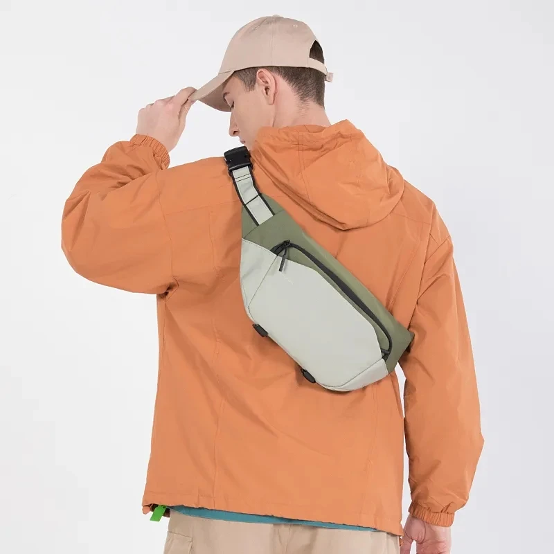 Kingsons-Bolso cruzado antirrobo para hombre, bandolera de hombro, viaje corto, trabajador del pecho, tableta de 7 pulgadas, envío directo