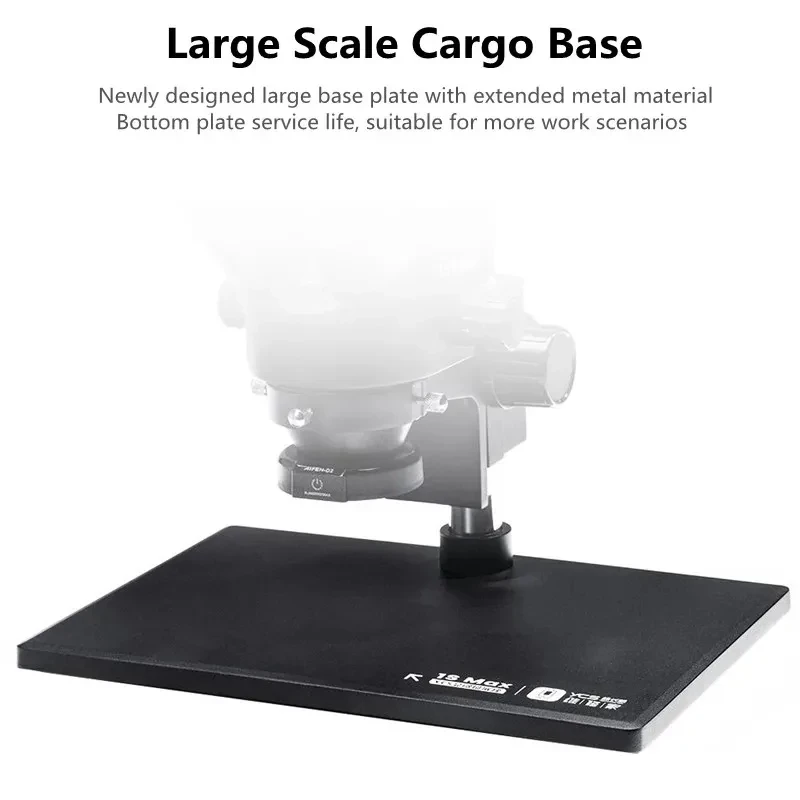 YCS 1S MAX HD مجهر ثلاثي العينيات مع قاعدة كبيرة جدًا 7-45 Zoom10X/20 أدوات مجهر YCS ذات زاوية واسعة عالية #5