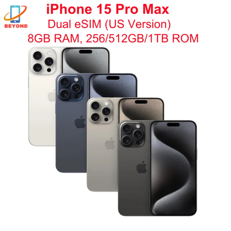 iPhone 15 Pro Max Dual eSIM 6,7 