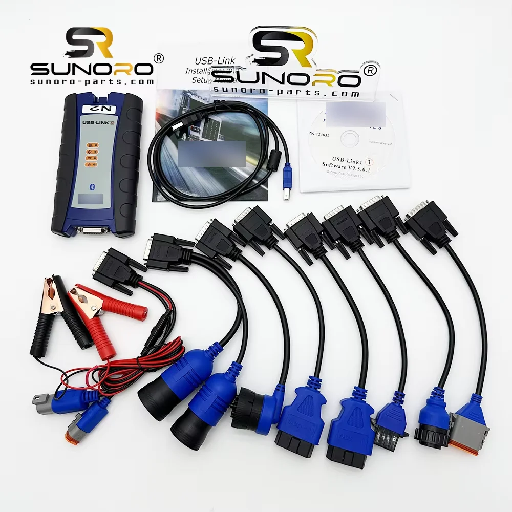 TLF SUNORO USB LINK 2 125032 Инструмент диагностики грузовиков для диагностики сканера тяжелых грузовиков USB-Link 2