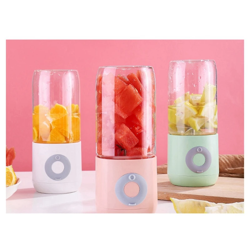 Licuadora portátil, exprimidor inalámbrico portátil para romper hielo, taza exprimidora eléctrica, licuadora de mano, deportes en algún día