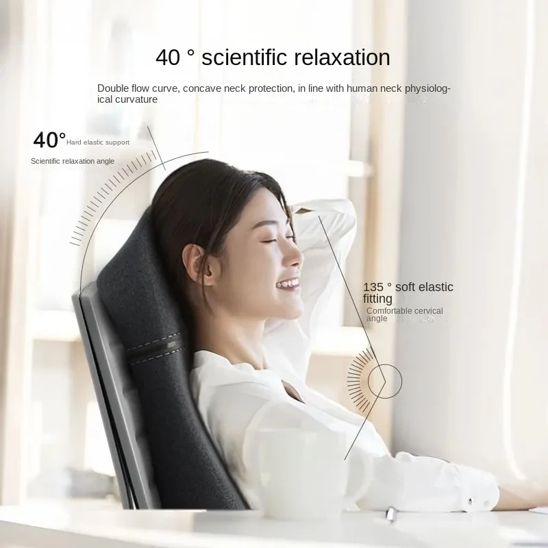 High waist protective pad, office reclining pillow, seat backrest cushion, chair long waist cushion, and long seated nap device