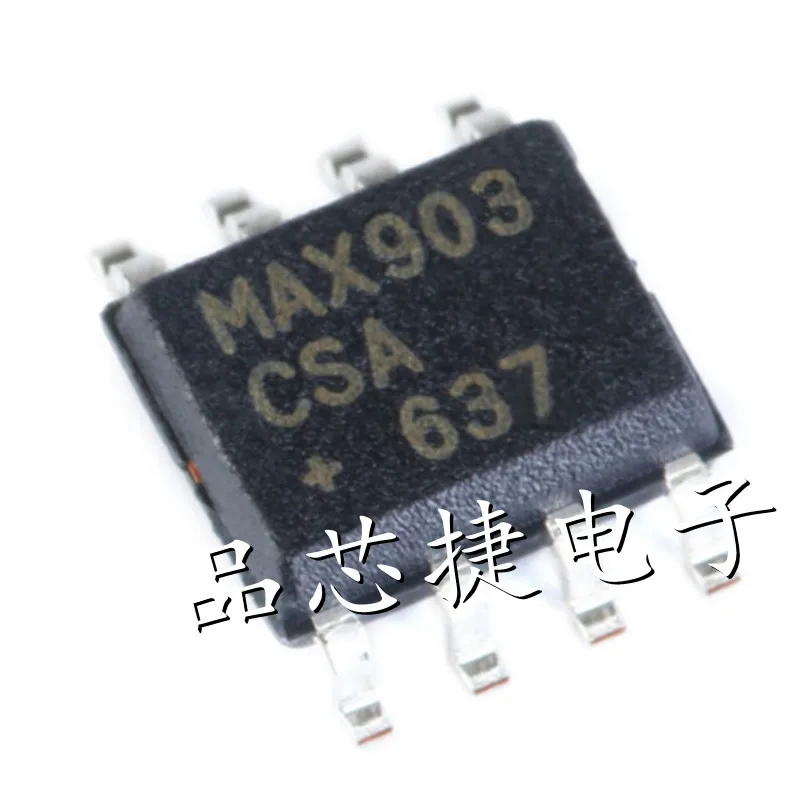 5pcs/Lot MAX903CSA+T Marking MAX903 CSA + SOIC-8 High-Speed, Low-Power Voltage Comparators