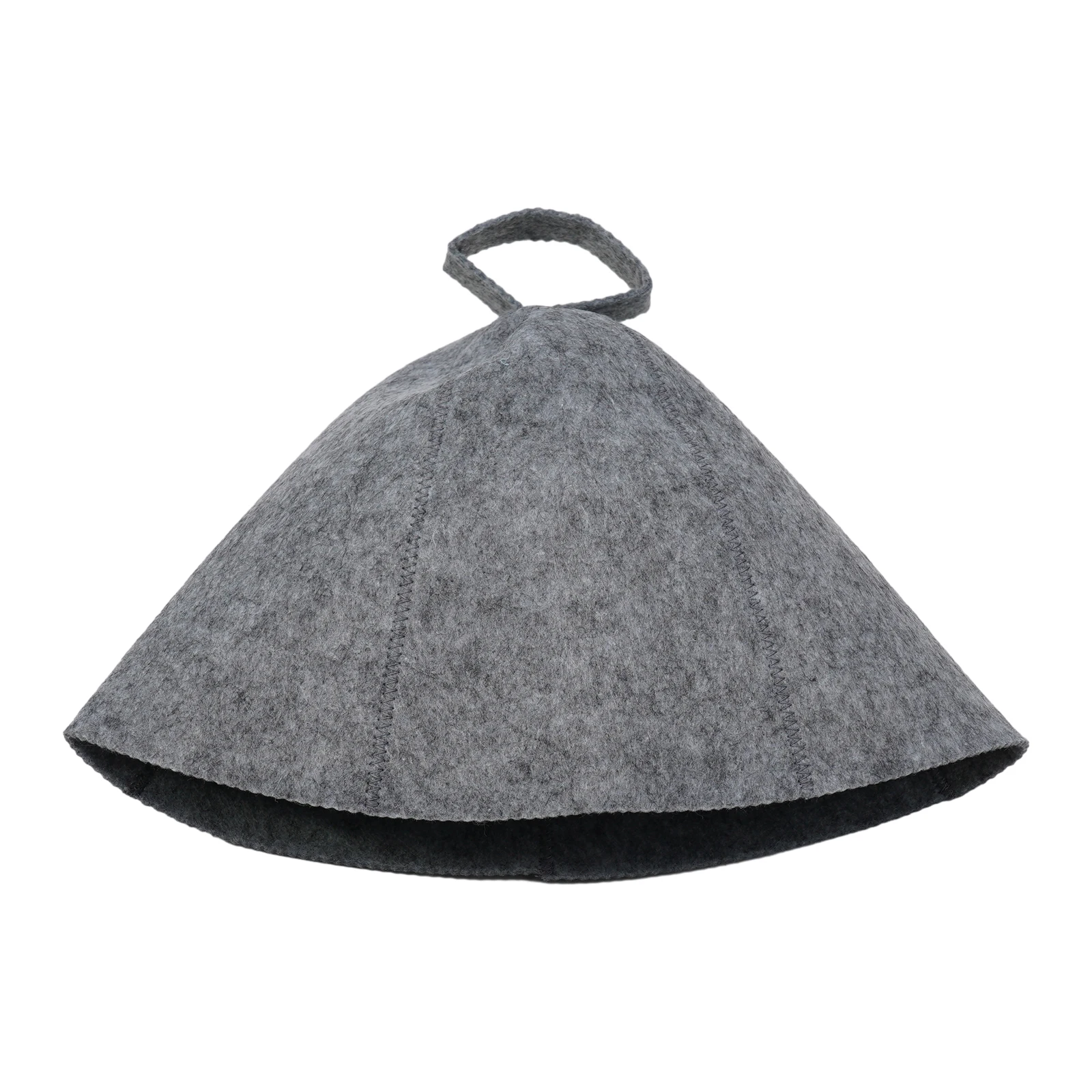 Wysokiej jakości praktyczna nowa czapka do sauny wełniana czapka ochrona odporne na wysokie temperatury miękka solidna wanna Spa z wiszącą pętlą