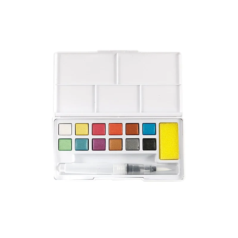 

Water Color Children's Portable Watercolor Palette Paint Box Made In China For Kids, Parties, Students, All Ages