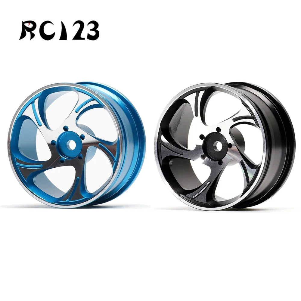 Aluminum 5 Spoke Wheels Hub/Rims for RC on-Road Drift 1/10 Tamiya Traxxas HSP HPI Kyosho RedCat SAKUR Car Accessories