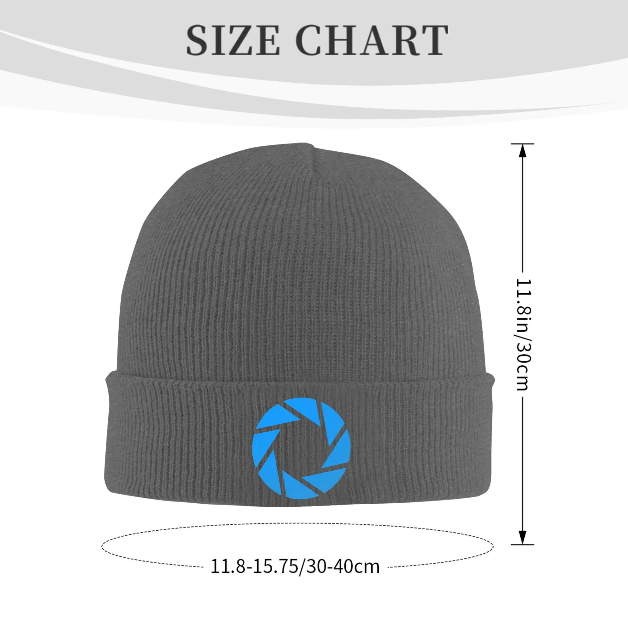 Game Portal Aperture Laboratories Science Winter Skullies Beanies Hat Warm Autumn Knitted Hats Bonnet Caps for Women Men