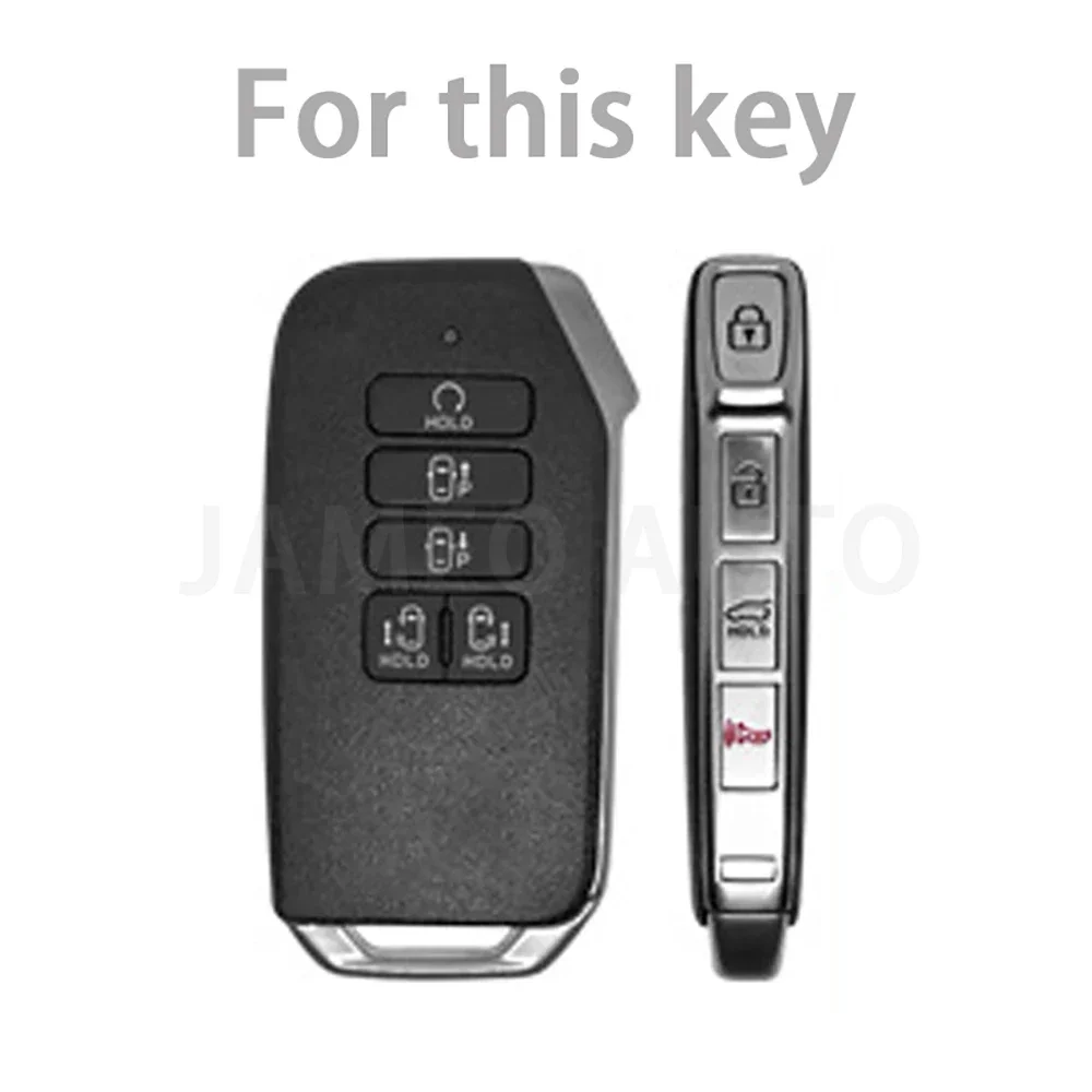 For KIA K2 KX Rio Sorento K4 Cerato Forte Picanto Stonic Carnival Niro Morning Verna Sportage TPU Car Key Case Cover Shell Fob