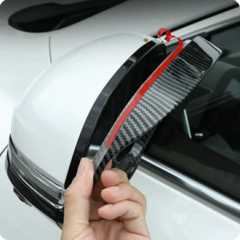 

For GWM WEY SAHAR Tank 500 2022 - 2024 Car Accessories ABS Rear View Mirror Visor Cover Trim 2pcs