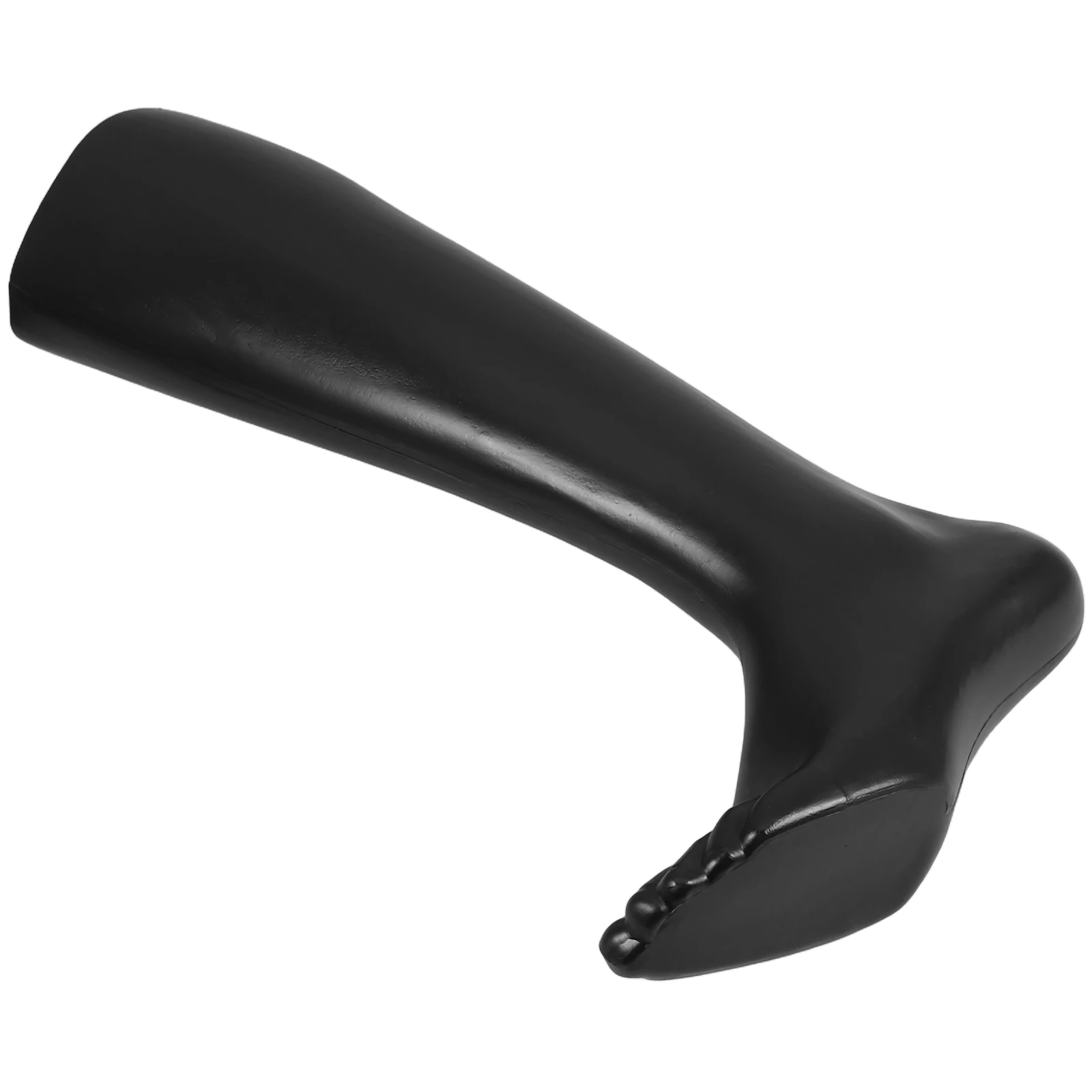 

Black Long Socks Display Plastic Foot Mold for Men Women Stocking Mannequin Stand Ankle Chain Holder Leg Form Retail Tool