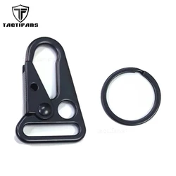 1Pcs HK Type 1 Inch Enlarged Mouth Clip Sling Clasp Olecranon Hook For Keychain Bag Snap Hooks Rifle Strap Gun Attachment Point