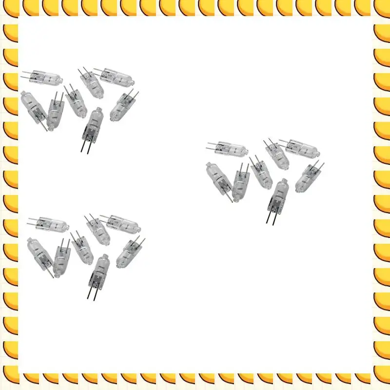 

BAAU 12V 20W Halogen Bulb Warm White Light Lamp Bi-Pin Base 24 Pcs