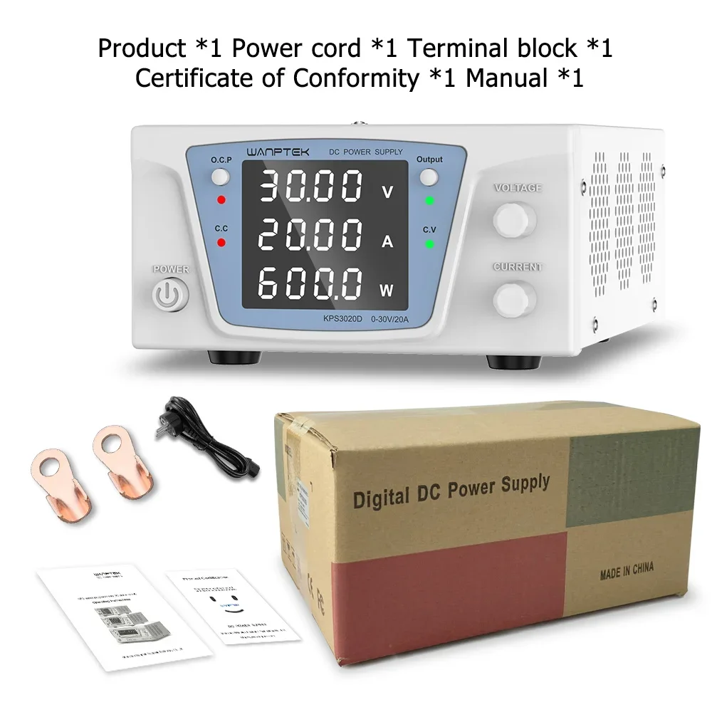 30V 60V 100V RS485 Programmable Adjustable DC Power Supply Software Automatic Control Lab Voltage Stabilizer Power Supply