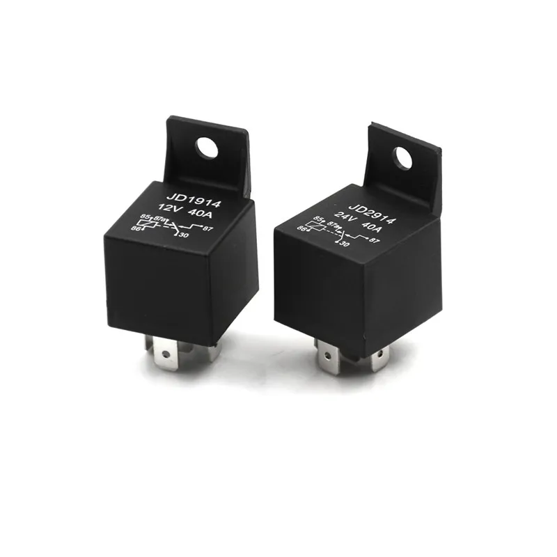 

New 5 Pin 40A DC 12V/24V Normally Open Car Automotive Relay for Head Light Horn Fan Auto Electrical Accessories