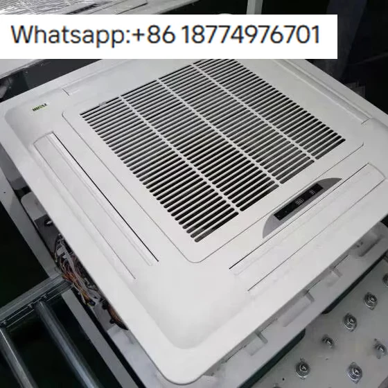 

Slim Chilled Water Type 4-Way Airflow for Central Air Conditioning System High Static Pressure Cassette Fan Coil Unit