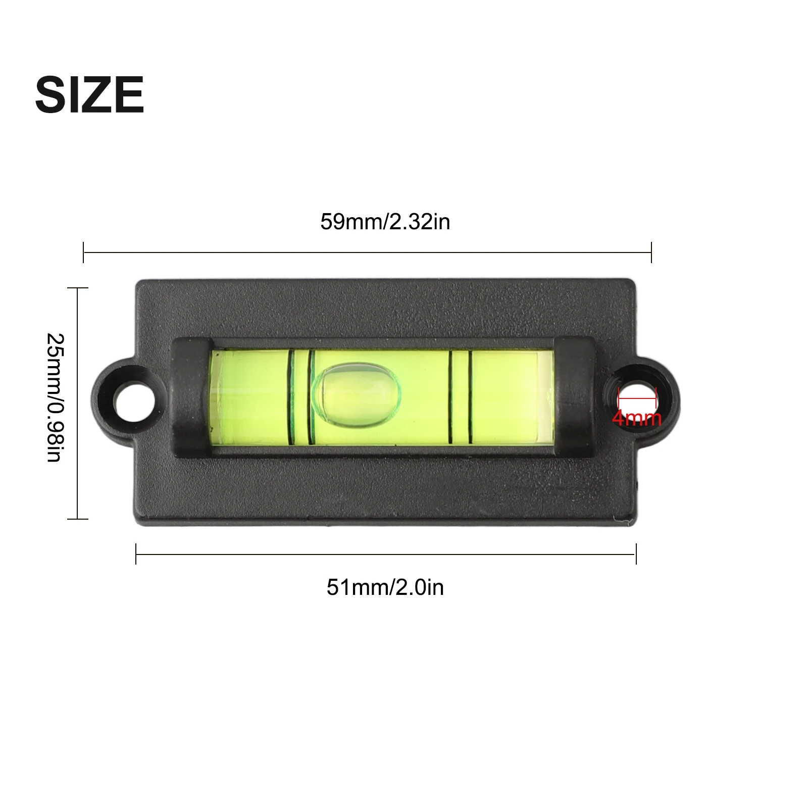 Level Indicator Mini Bubble Leveler For Photo Frame Desk Daily Leveling Magnet Workshop Equipment Measuring Tools