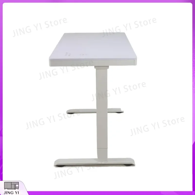 Dual Motor Electric Height Adjustable Standing Desk with Drawer 120cm Lift Range Computer Desk for Office Workstation Lab