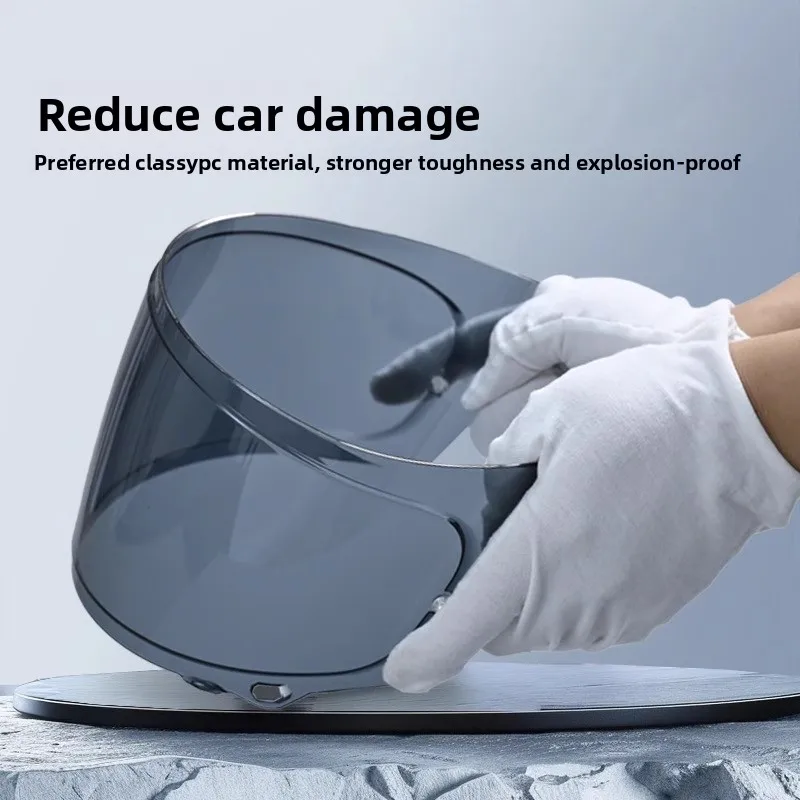 خوذة دراجة نارية لـ OGK Kabuto Aeroblade 5/6 F-17 قناع فوتوكروميك مضاد للضباب UV400 ملحقات الدراجة بعدسة مزدوجة سريعة الإصدار