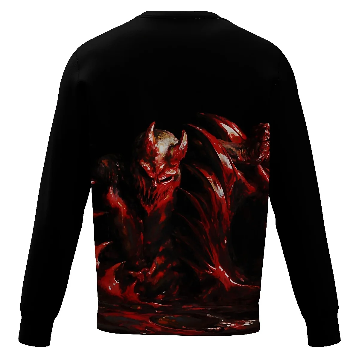 LIASOSO 3D Printed Slaughter To Prevail Sweatshirt Iconic Deathcore Long Sleeve Round Neck Harajuku Top for Men & Women Style