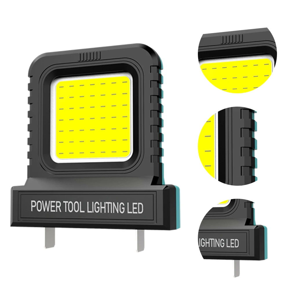 14W Work Light Power Tool Accessories Parts 21V For Makita For DeWALT For Milwaukee For Bosch For M18 Lithium Battery Work Lamp