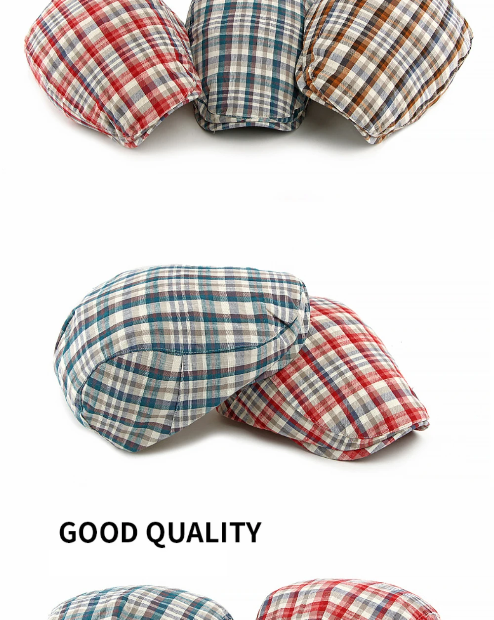 HT5055 Baskenmützen 2026 Neue Frühling-Sommer-Kappen für Herren und Damen Künstler-Malermütze Unisex Ivy Flat Cap Verstellbare Baskenmützen – Detail 3