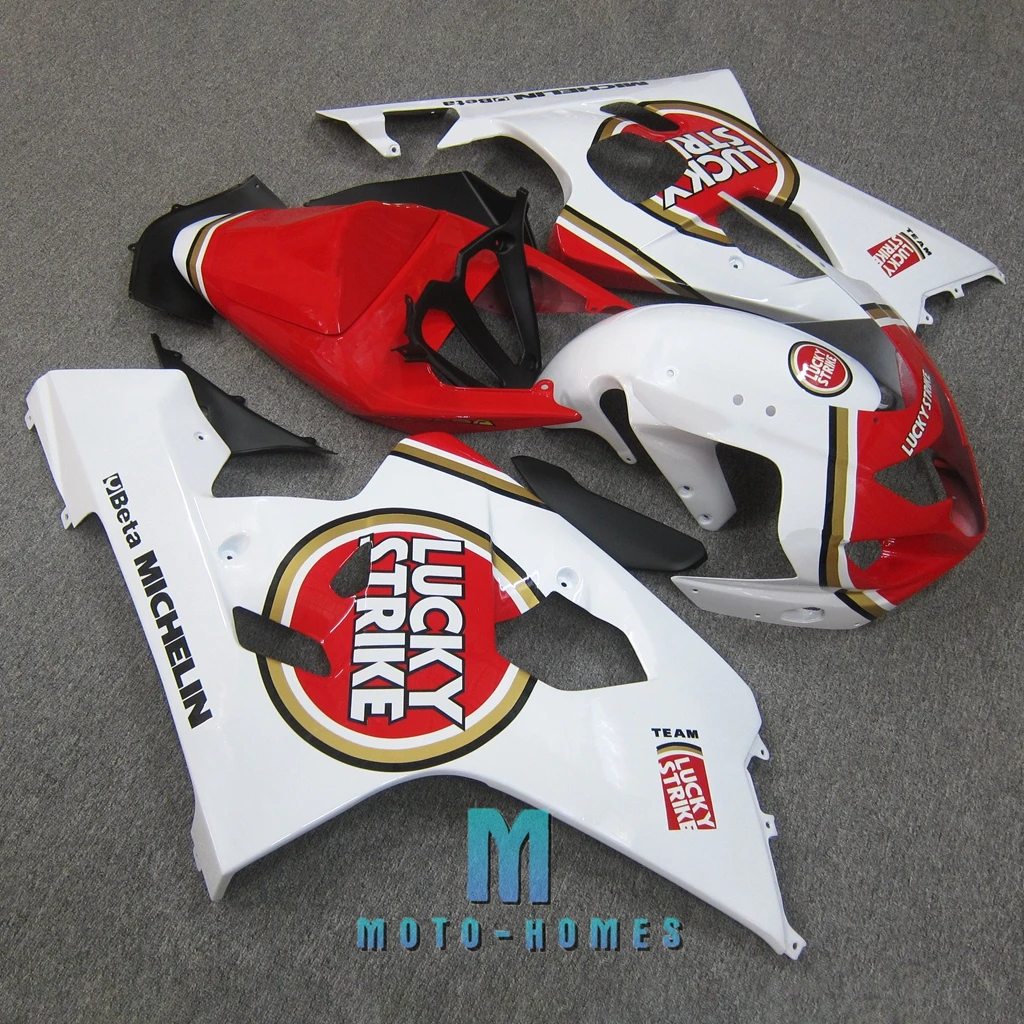 Prime Motorcycle Fairings Kit for SUZUKI K4 GSXR600 GSXR 750 2004 2005 04 05 GSXR 600 Injection Rebuild Bike Parts Lucky Strike