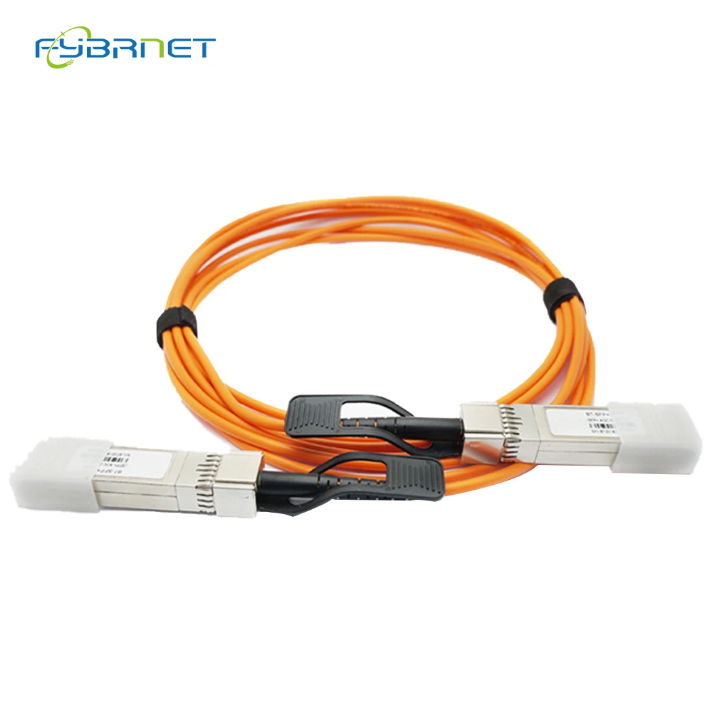 10G SFP+ OM2 3/5/7/10/20M AOC Cable 10GBASE Active Optical SFP Cable high speed transmission compatible with Cisco MikroTik