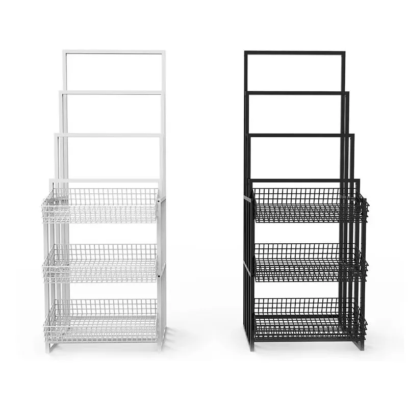 Boutique shelves, wrought iron umbrellas, display racks, convenience store storage racks, daily necessities display racks