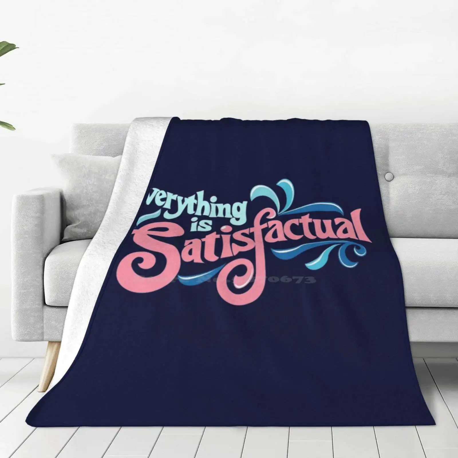 Splash Mountain-Everything Is Satisfactual Blanket Soft Warm Travel Portable Blanket Splash Mountain World Walt Space Mountain