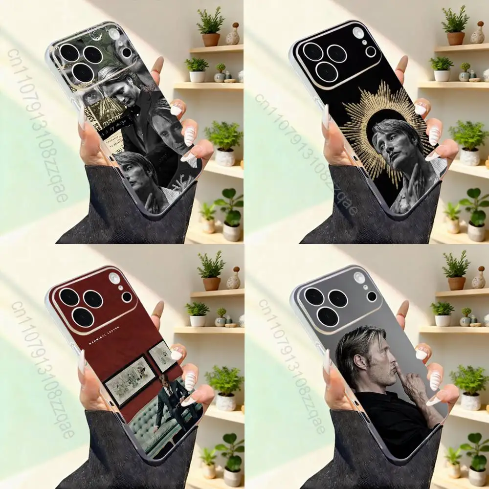 

Mikkelsen H-Hannibal Cool For iPhone 17,16,15,14,13,12,11,Pro,Max,Plus,Mini,SE4,E Magnetic For Magsafe Wireless Phone Case