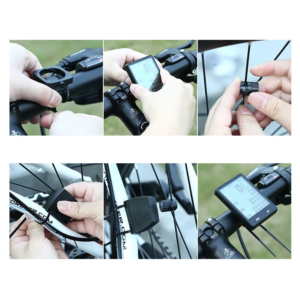 

Waterproof Bike Speedometer Back Light Tachometer Wireless English Display For Road Mountain Folding Bikes Multifunctional