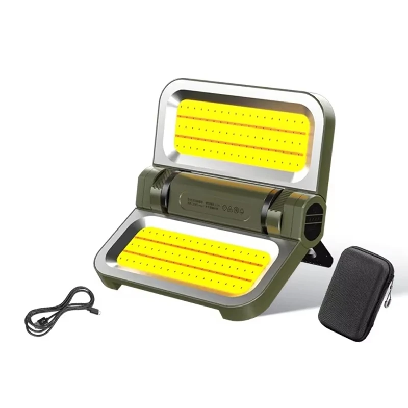 

Solar Emergency Light For Outdoor Camping Long Battery Life, USB Charging Portable And Long-Lasting Illumination