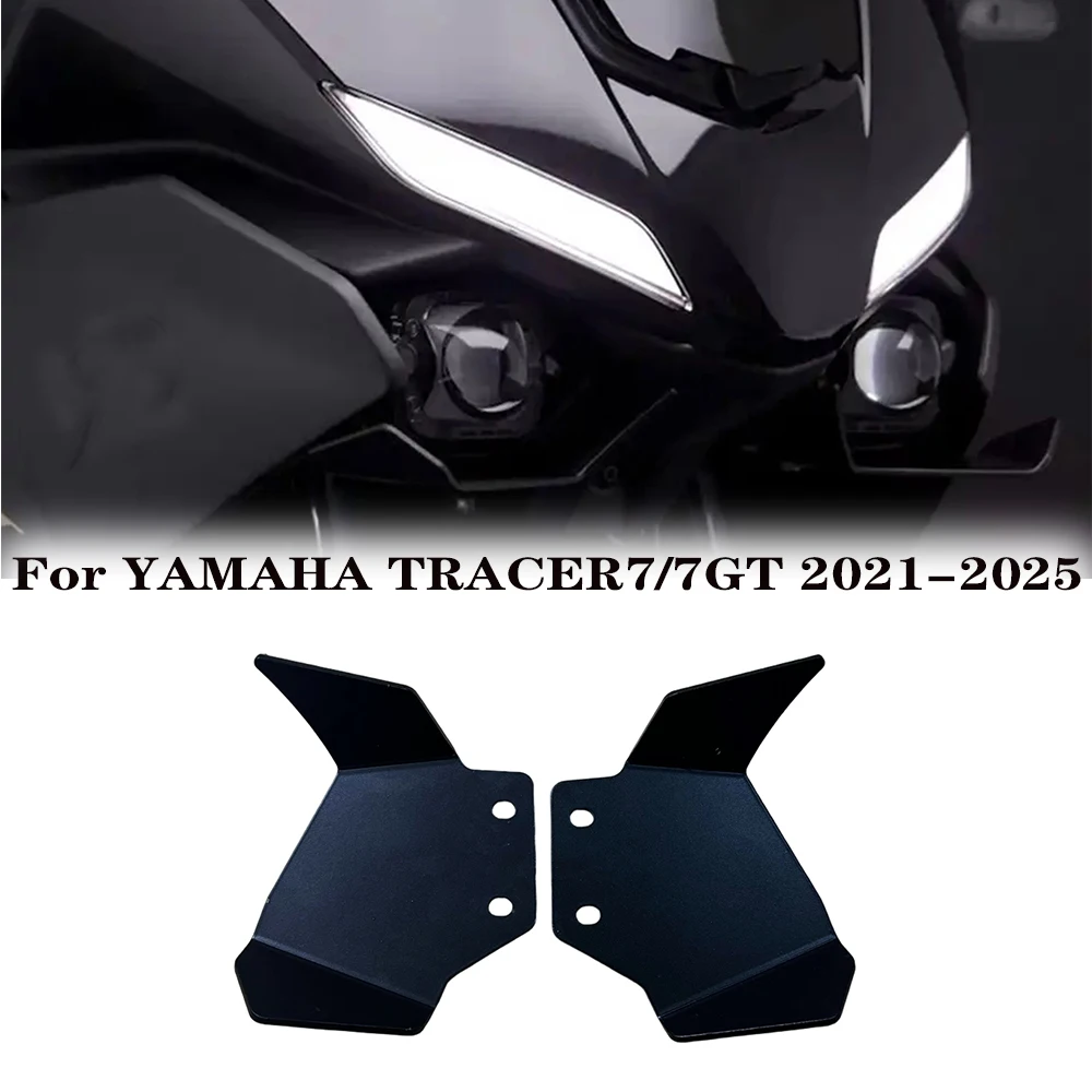 

Motorcycle Front Spoiler For Yamaha Tracer 7 TRACER 7GT 2021 2022 2023 2024 2025 Extension Cover Winglet Fairing Accessories