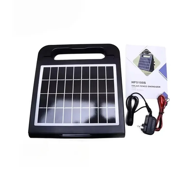 Portable Solar Type Electric Fence Energizer 0.5J for Temporary Fence