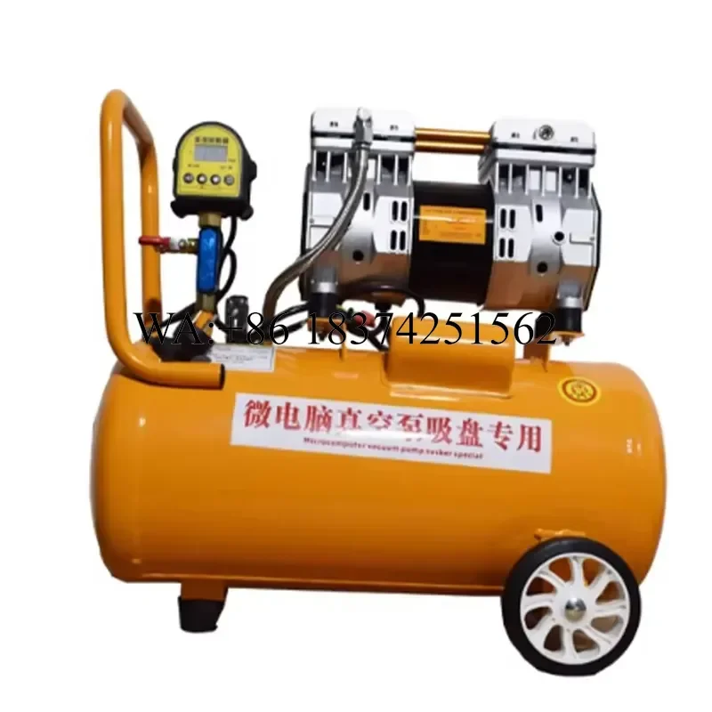 Wmwmnu for CNC Multi Point Vacuum Suction Cup Industrial Unsealed Porous 1600W Oil Free Vacuum Pump with 50L Drainage Tank