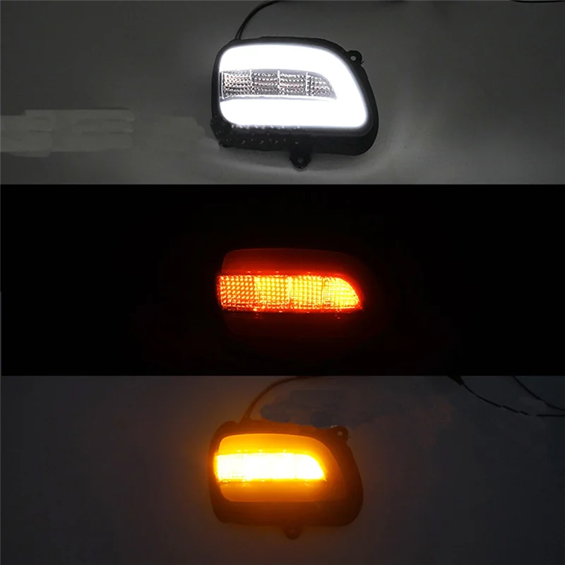 

Motorcycle Rear View Mirror Turn Signal Light Side Mirror LED Turn Signal Lights For Honda Goldwing Gl1800 F6B 2001-2017