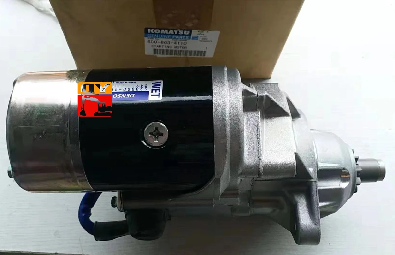 

Уникальный экскаватор PC220-7 PC200-7 PC200-6 Пусковой двигатель S6D102E-1Дизельный двигатель 600-863-4110 Пусковой двигатель