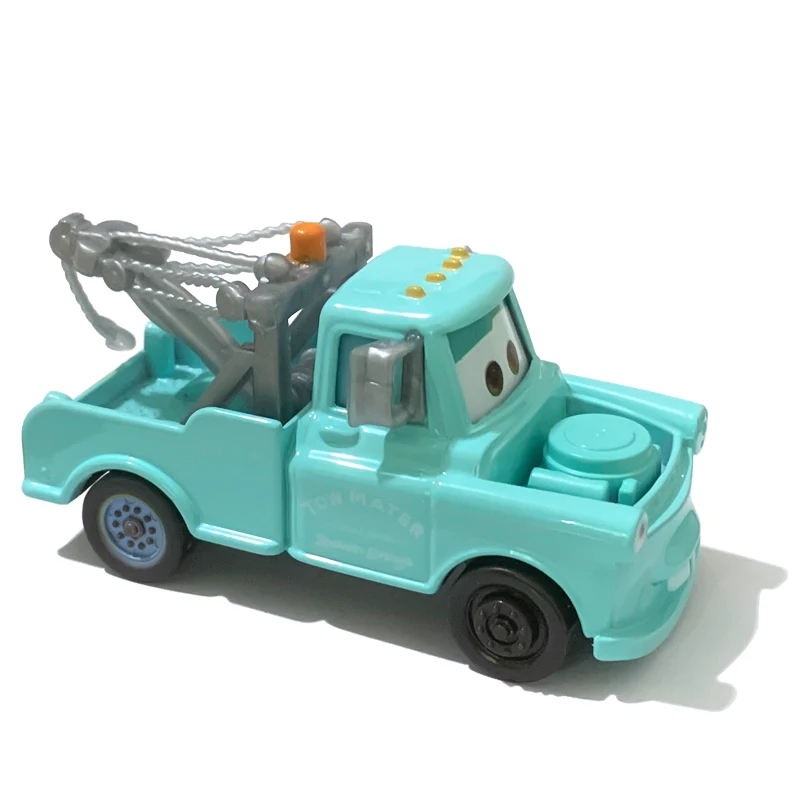 Auto 2 Auto 3 Lightning McQueen Mater Oil Boss Disney Pixar Car 1:55 Modellino in Metallo Pressofuso Collezione Auto Giocattolo Regalo per Bambini