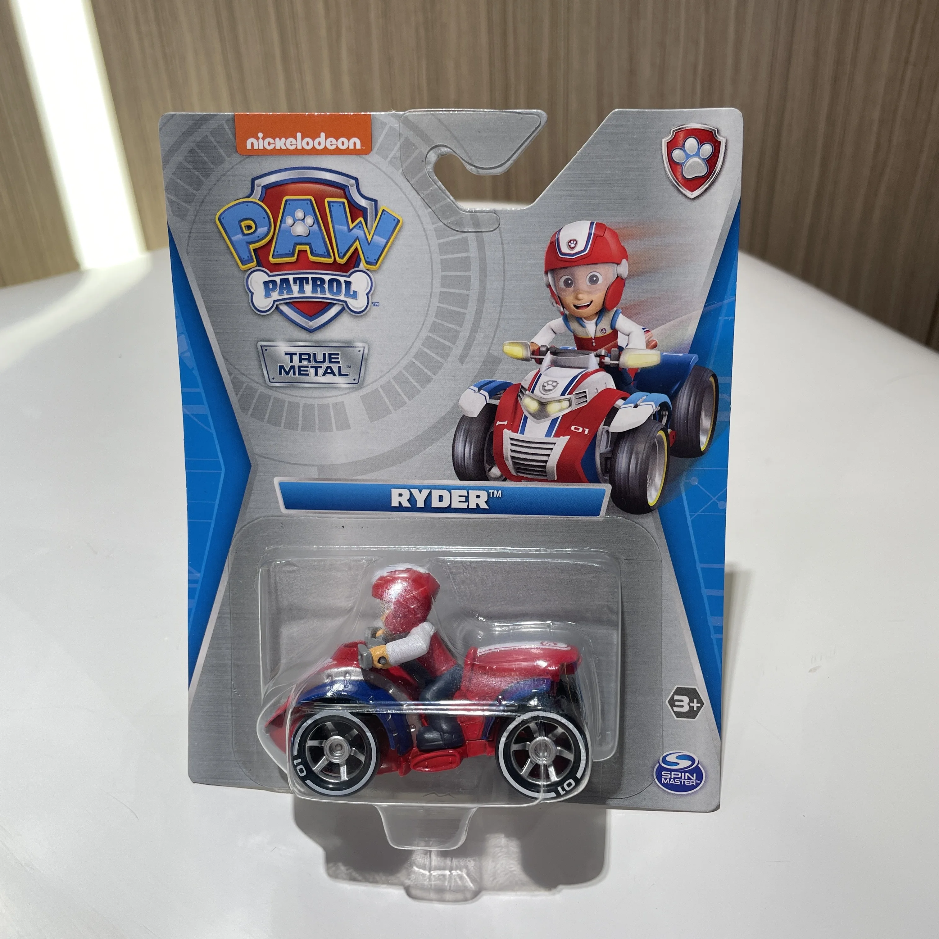 Original Box PAW Patrol Ryder True Metal Rescue Collectible Diecast Car Vehicles 1:55 Scale Children Birthday Christmas Gift Toy