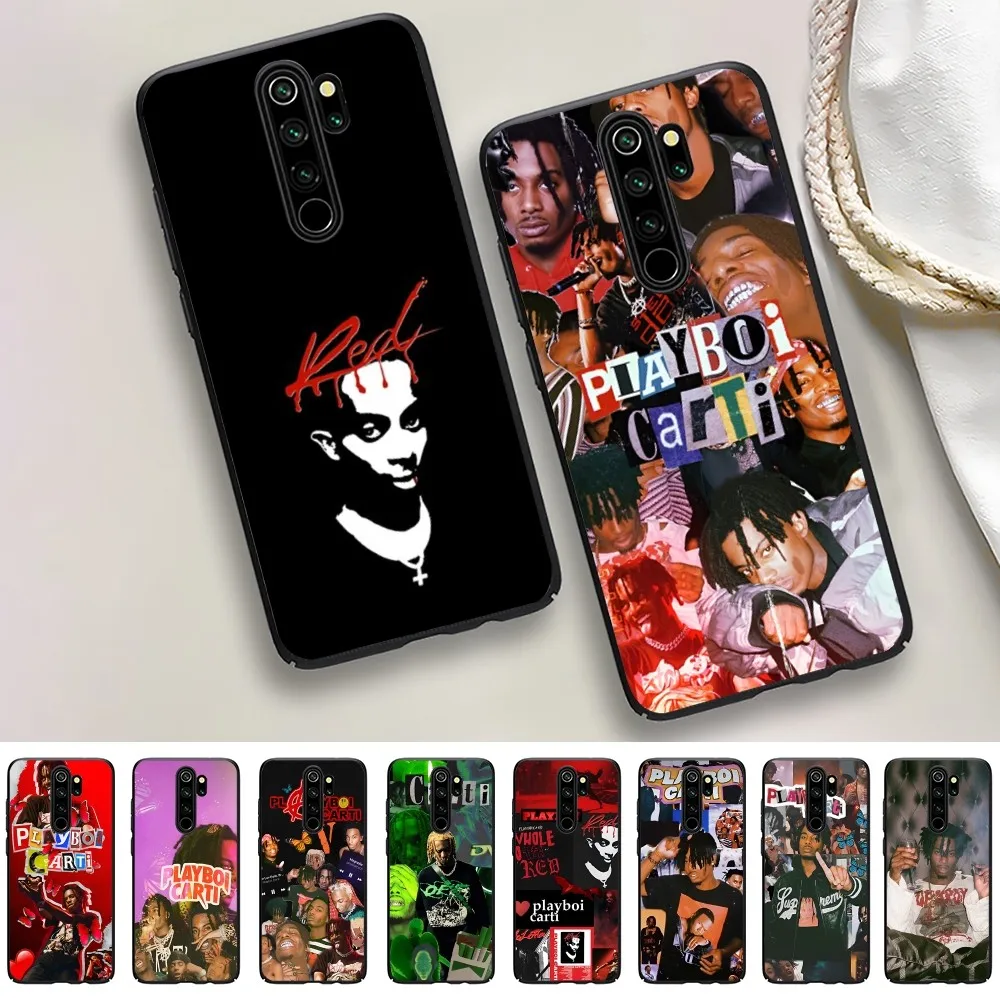 Playboi Carti Rapper Phone Case For Redmi Note 4 X 5 A 6 7 8 T 9 9S 10 11 11S 11Epro Poco M3 pro